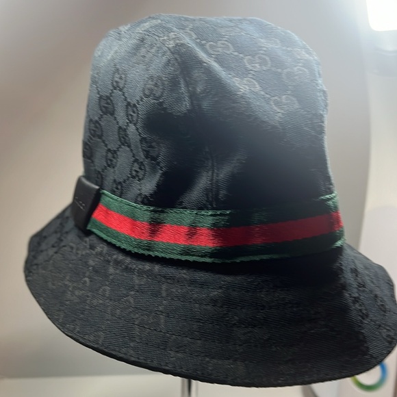Gucci black hat, size xl / new - Picture 10 of 11